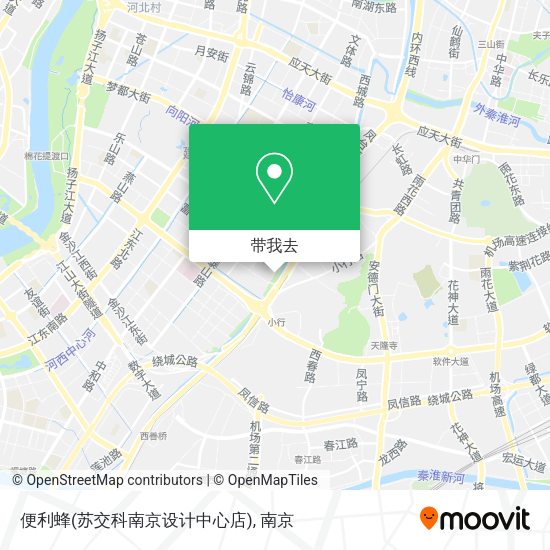 便利蜂(苏交科南京设计中心店)地图