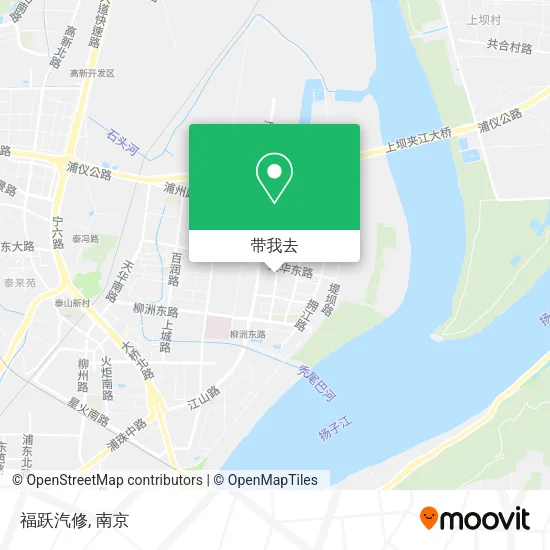 福跃汽修地图