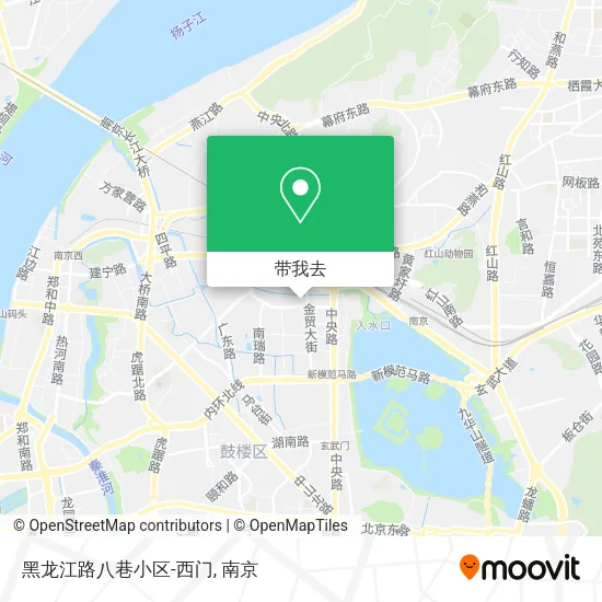 黑龙江路八巷小区-西门地图