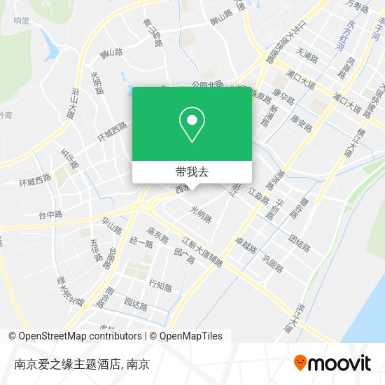 南京爱之缘主题酒店地图