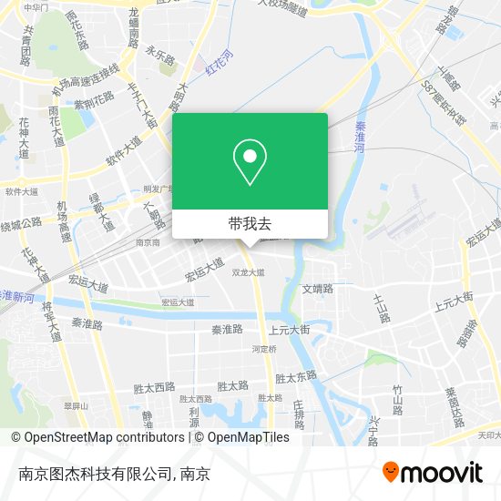 南京图杰科技有限公司地图