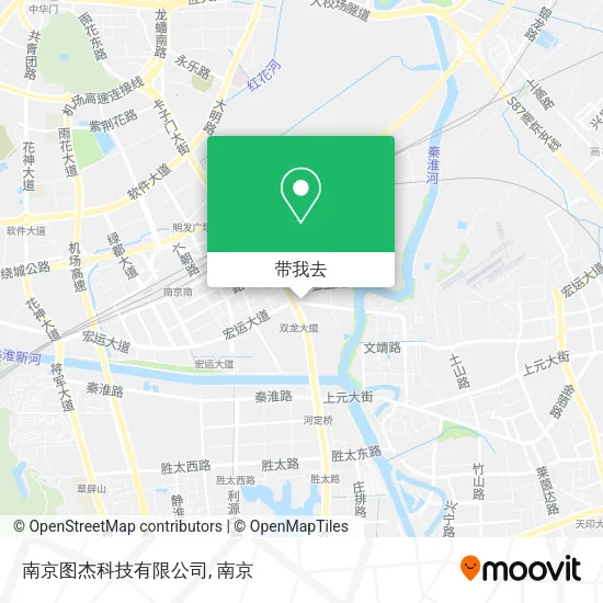 南京图杰科技有限公司地图