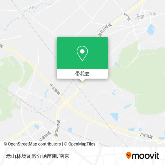 老山林场瓦殿分场苗圃地图