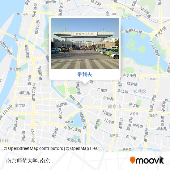 南京师范大学地图
