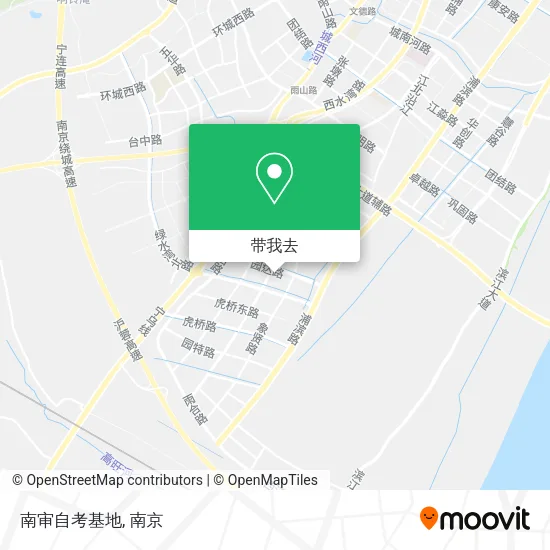南审自考基地地图