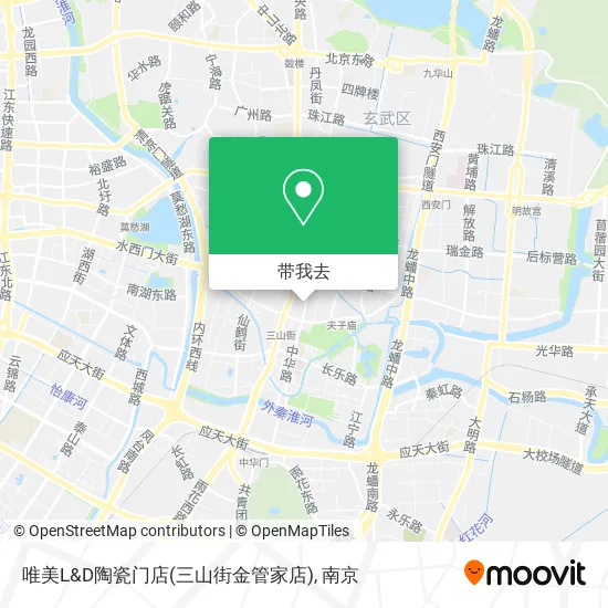 唯美L&D陶瓷门店(三山街金管家店)地图