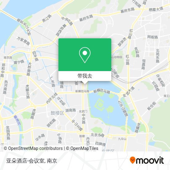 亚朵酒店-会议室地图