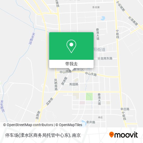 停车场(溧水区商务局托管中心东)地图