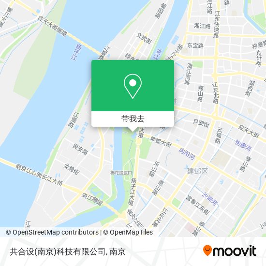 共合设(南京)科技有限公司地图