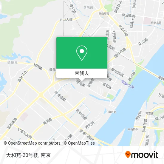 天和苑-20号楼地图