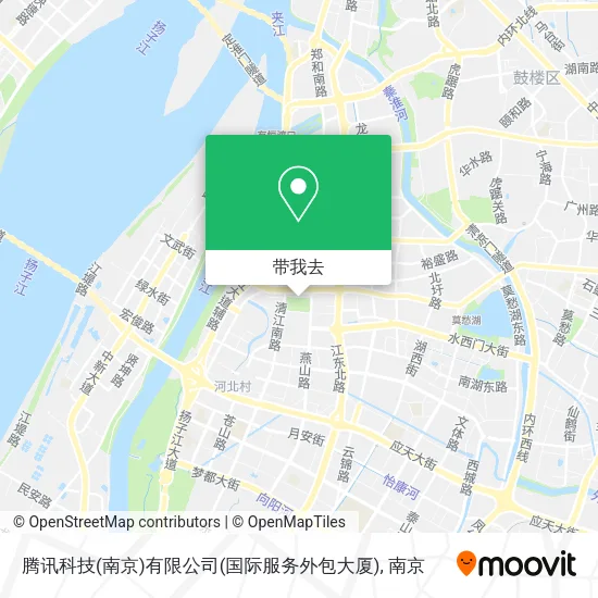 腾讯科技(南京)有限公司(国际服务外包大厦)地图