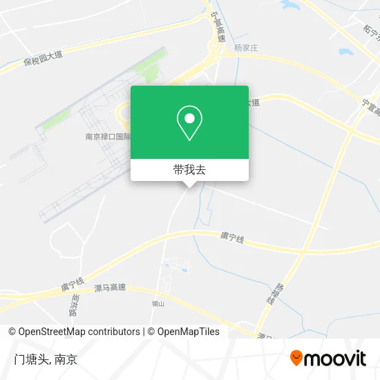 门塘头地图
