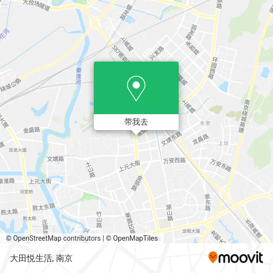 大田悦生活地图