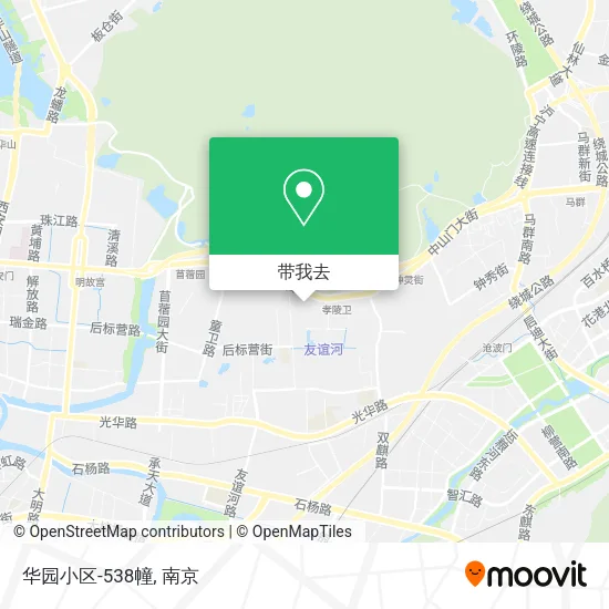 华园小区-538幢地图