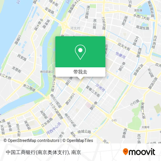 中国工商银行(南京奥体支行)地图