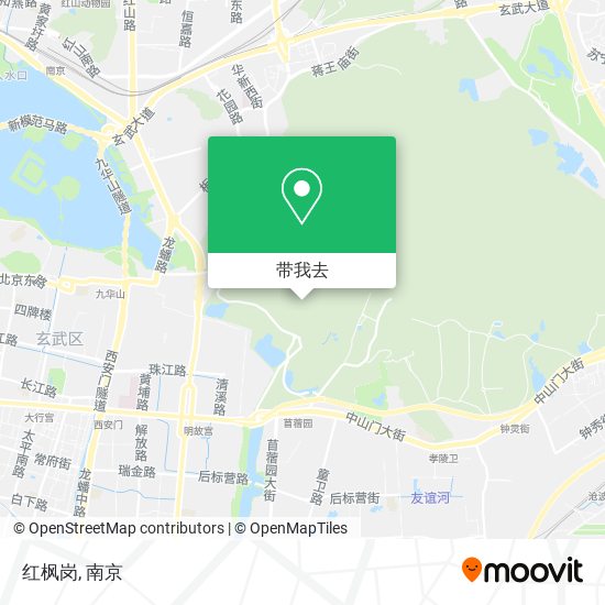 红枫岗地图