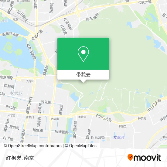 红枫岗地图