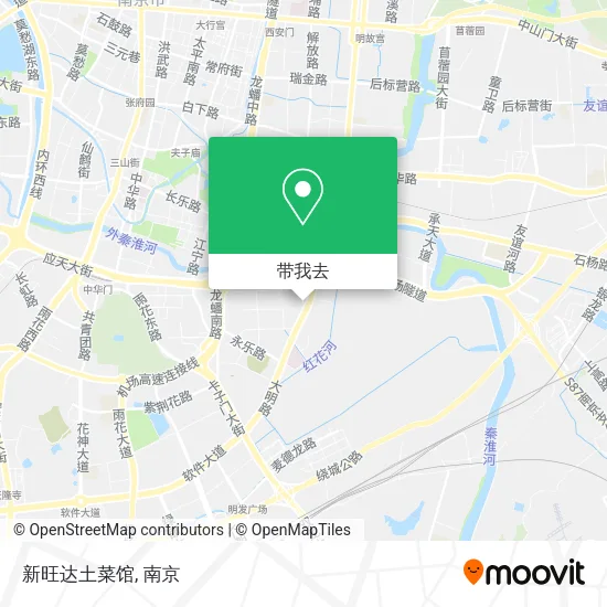 新旺达土菜馆地图