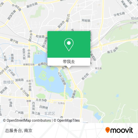 总服务台地图