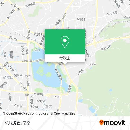 总服务台地图