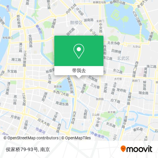 侯家桥79-93号地图