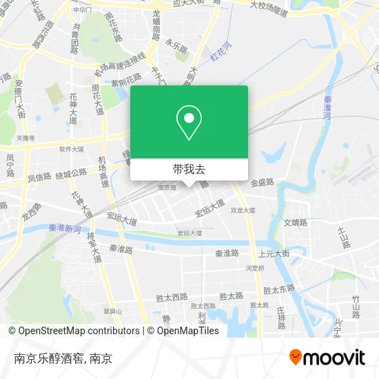 南京乐醇酒窖地图