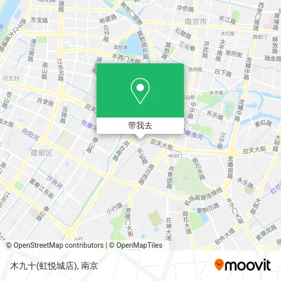 木九十(虹悦城店)地图