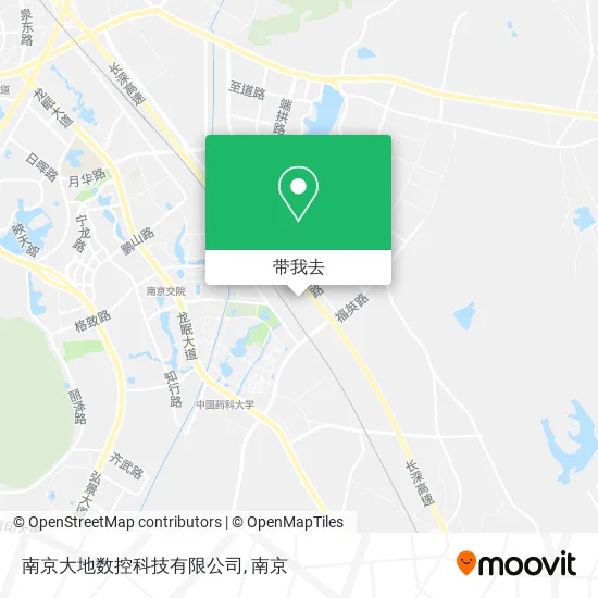 南京大地数控科技有限公司地图
