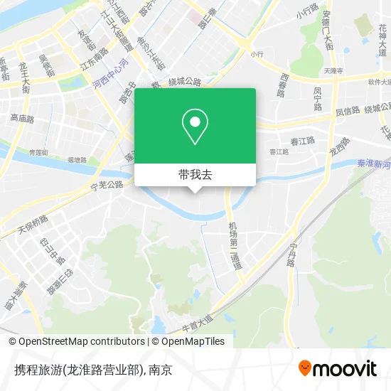 携程旅游(龙淮路营业部)地图