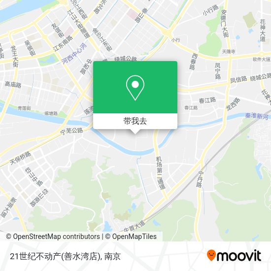 21世纪不动产(善水湾店)地图