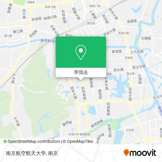 南京航空航天大学地图