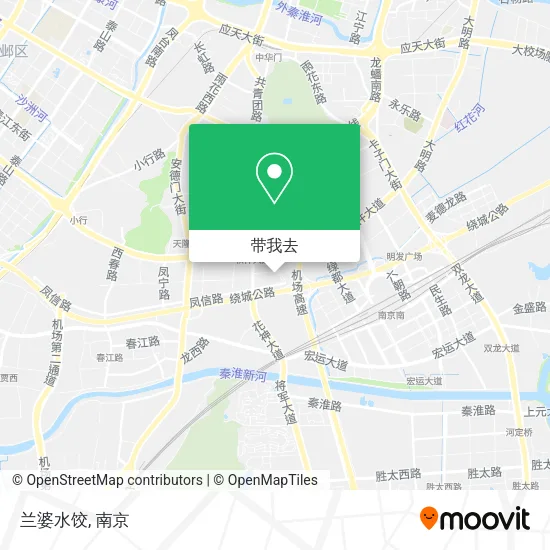 兰婆水饺地图