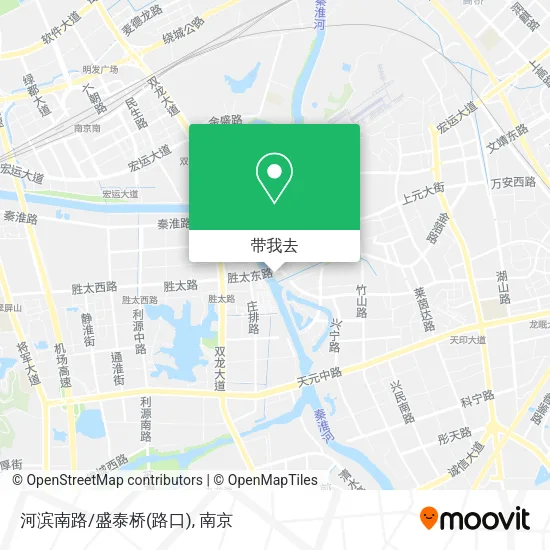 河滨南路/盛泰桥(路口)地图