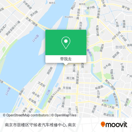 南京市鼓楼区守候者汽车维修中心地图