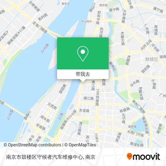 南京市鼓楼区守候者汽车维修中心地图