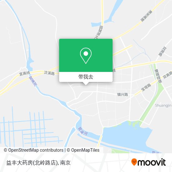 益丰大药房(北岭路店)地图