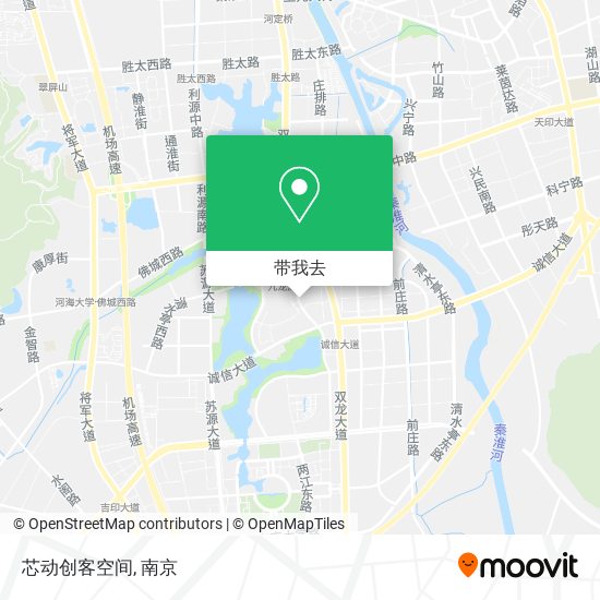 芯动创客空间地图