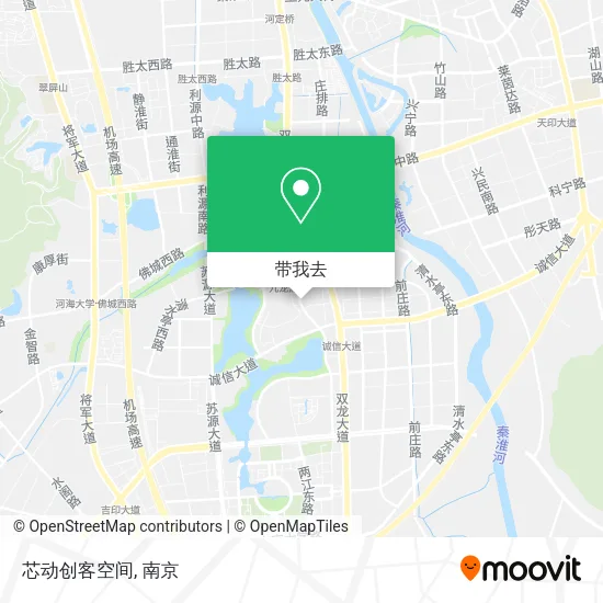 芯动创客空间地图