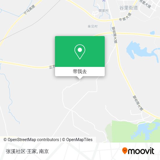 张溪社区·王家地图