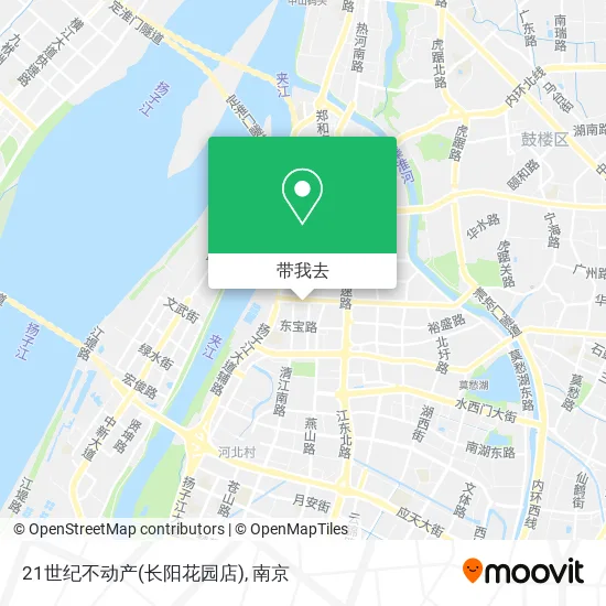 21世纪不动产(长阳花园店)地图