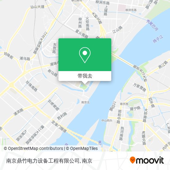 南京鼎竹电力设备工程有限公司地图