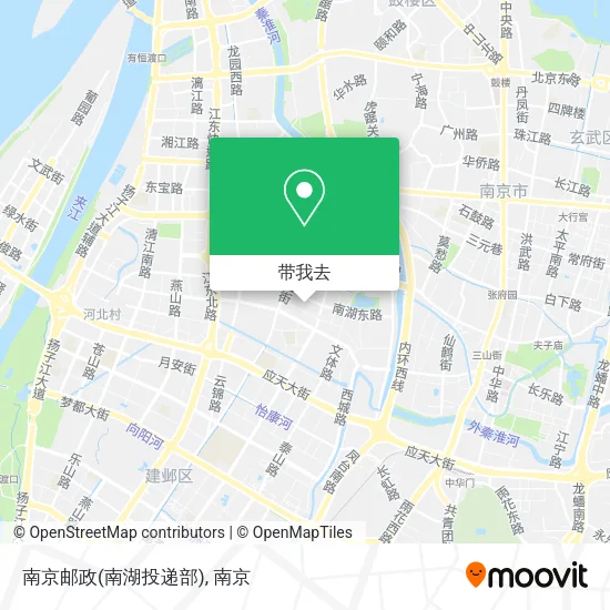 南京邮政(南湖投递部)地图