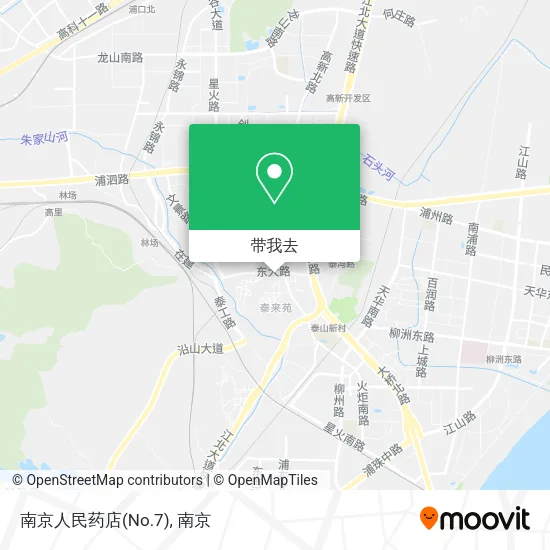南京人民药店(No.7)地图