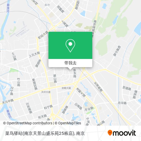 菜鸟驿站(南京天景山盛乐苑25栋店)地图