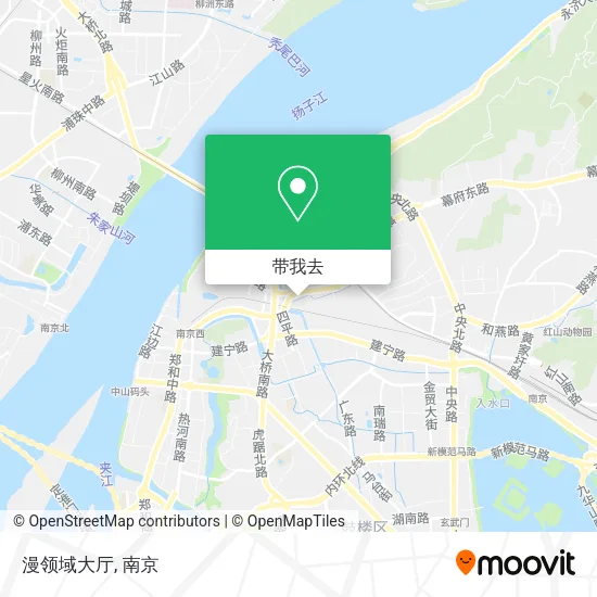 漫领域大厅地图