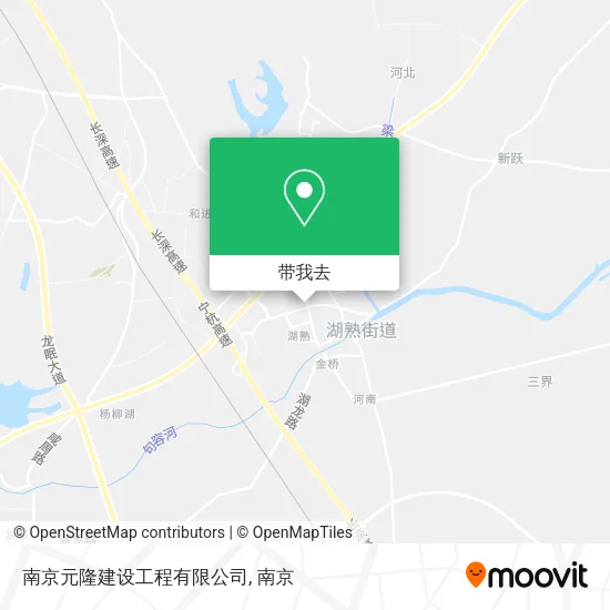 南京元隆建设工程有限公司地图