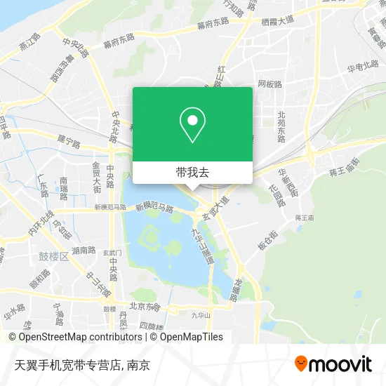 天翼手机宽带专营店地图