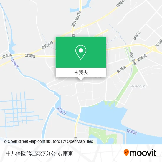中凡保险代理高淳分公司地图