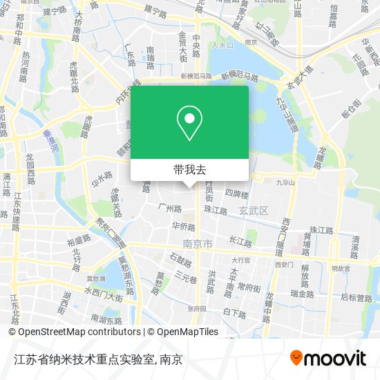 江苏省纳米技术重点实验室地图
