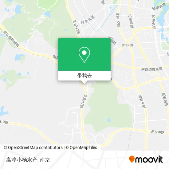 高淳小杨水产地图